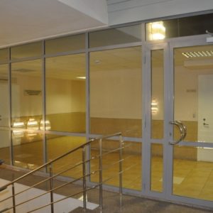 Светопрозрачная противопожарная перегородка / серия FRM5279